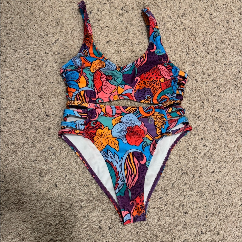 Born Primitive Multicolor Floral Bikini